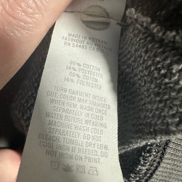 Aerie Distressed Dark Gray Ghostbusters Sweatshirt in Size XL - Picture 6 of 7